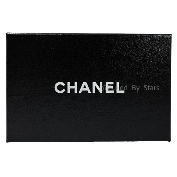 CHANEL Vintage Early '90s Black Gift Box with White Logo + Accessories - Picture 4 of 16